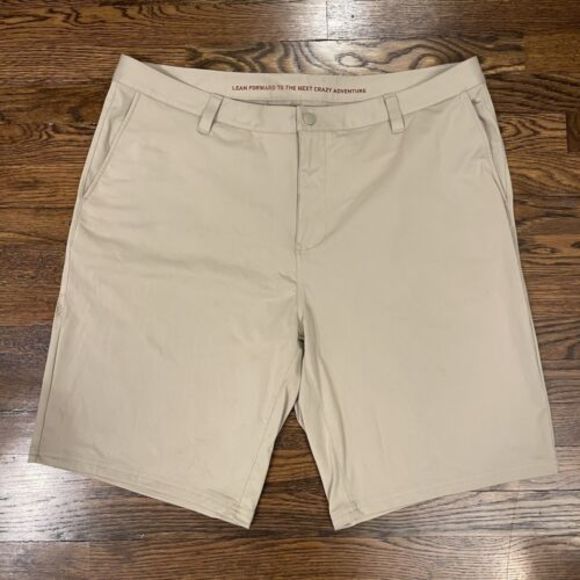RHONE Commuter Shorts Size 40  Beige - Picture 2 of 5